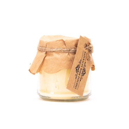 Świeca woskowa w szkle