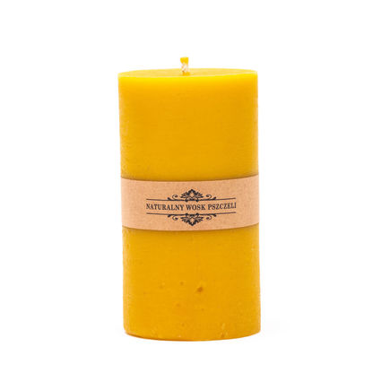 Świeca z wosku pszczelego