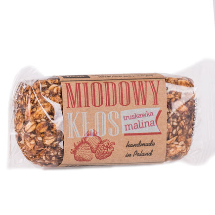 Miodowy kłos z truskawką