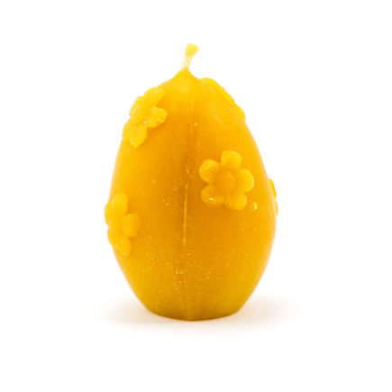 Świeca z wosku pszczelego