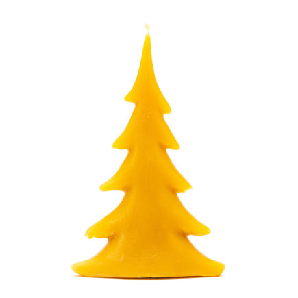 Świeca z wosku pszczelego