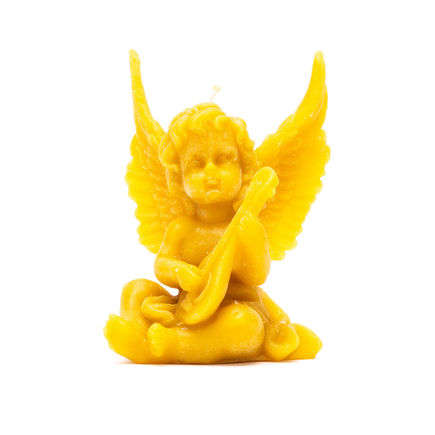 Świeca z wosku pszczelego