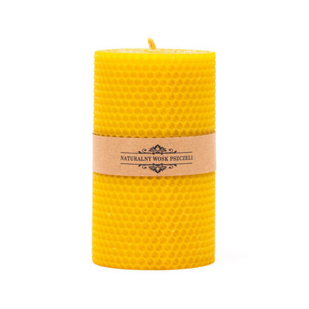 Świeca zwijana z węzy