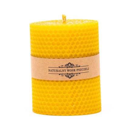 Świeca zwijana z węzy