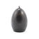 S0621-CZARNE Świeca z wosku pszczelego jajko gładkie czarne