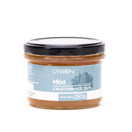Miód z mleczkiem pszczelim