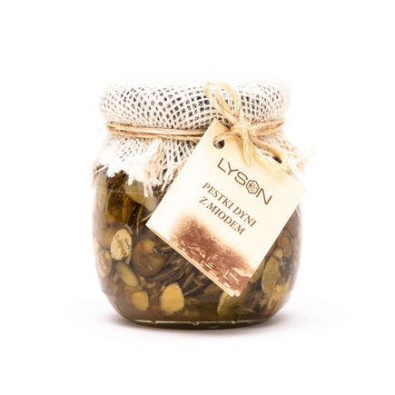 Pestki dyni z miodem