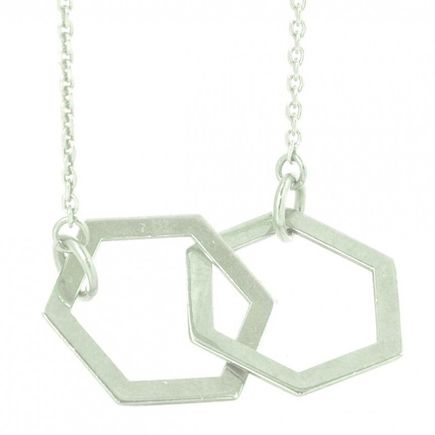 Naszyjnik hexagon