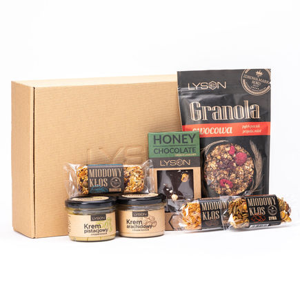 Zestaw prezentowy z logo łysoń